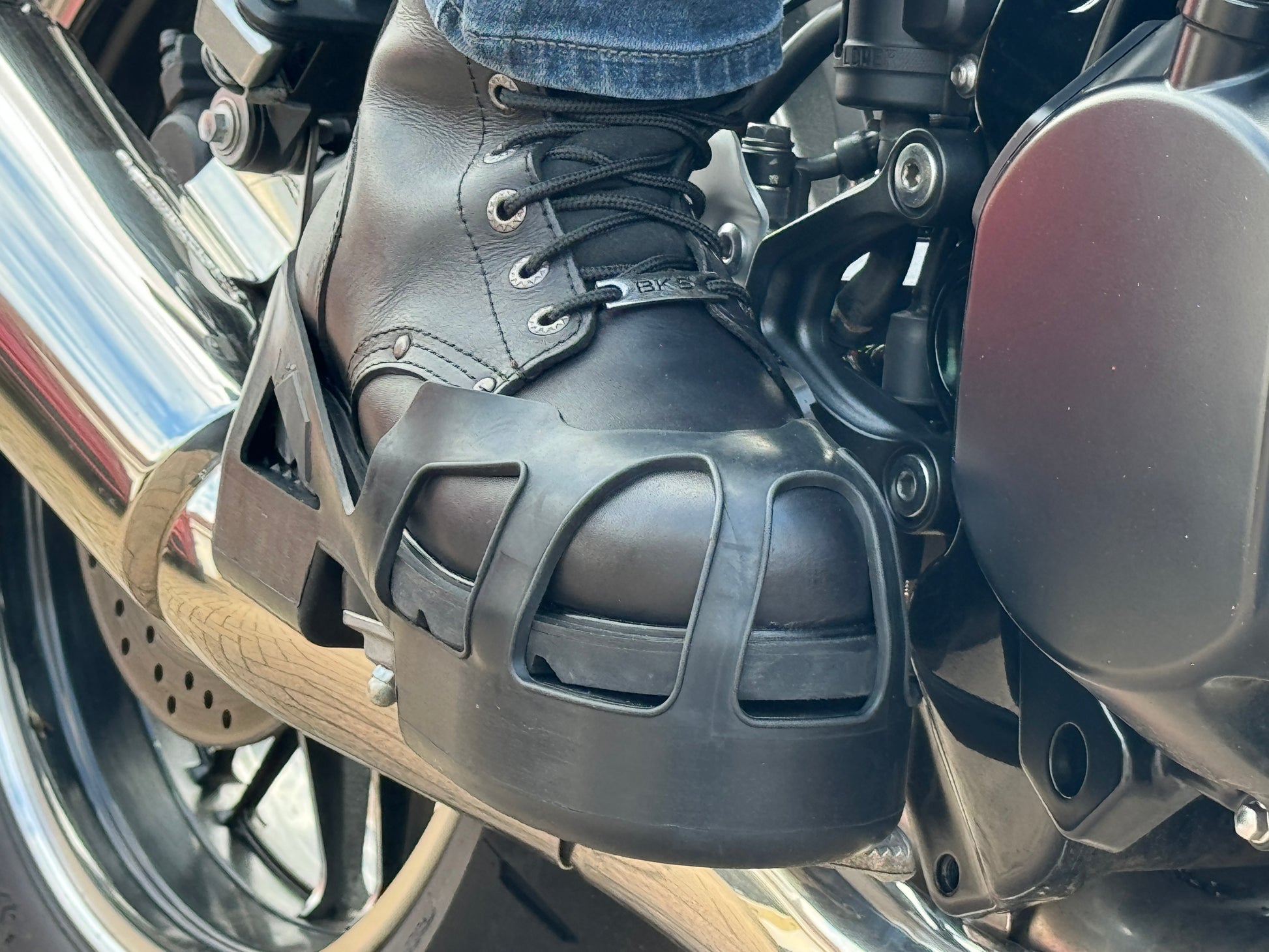 biker sole attachment for height