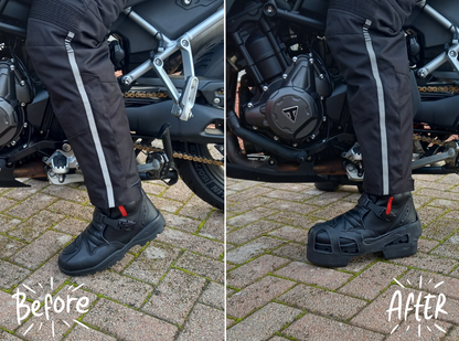 Bootlift Motorcycle Boot Soles – Height Boost for Short Riders | Fits UK Men’s Size 7-9 (Free UK Shipping)