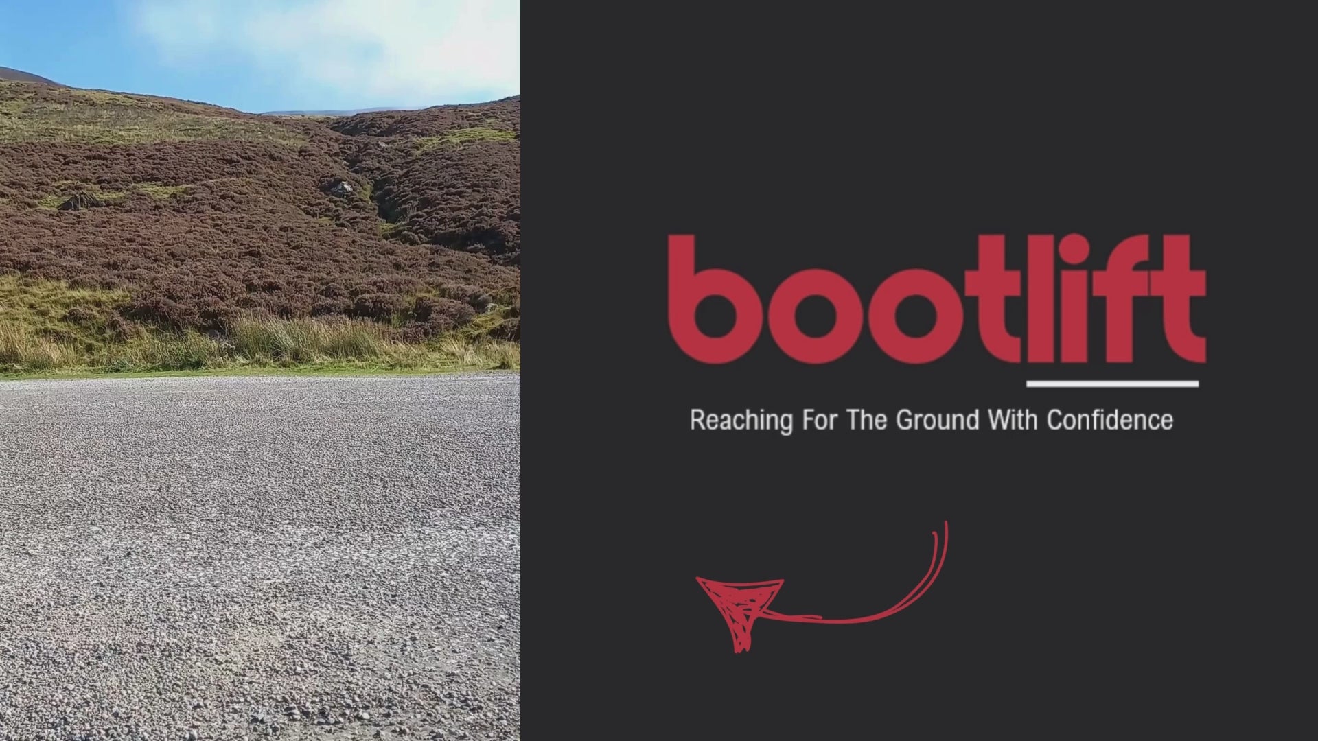 Load video: Boot attachment for short motorbike riders